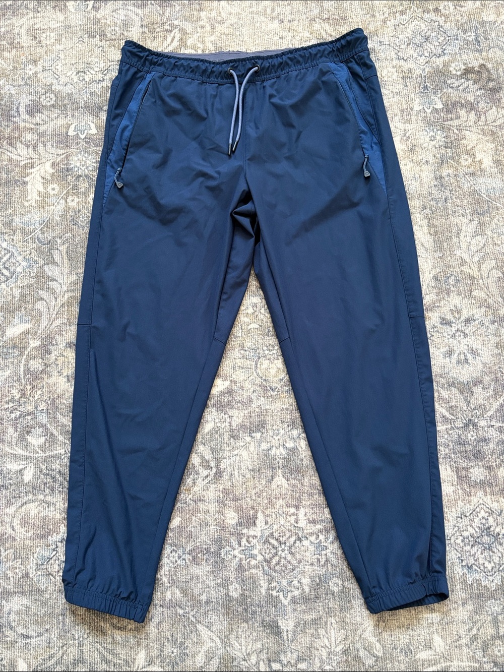 Motionwear Navy Drawcord Jogger Pants